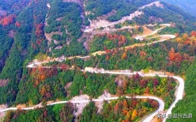 收好这份温州《红枫古道地图》,挑个好天气出门走走!