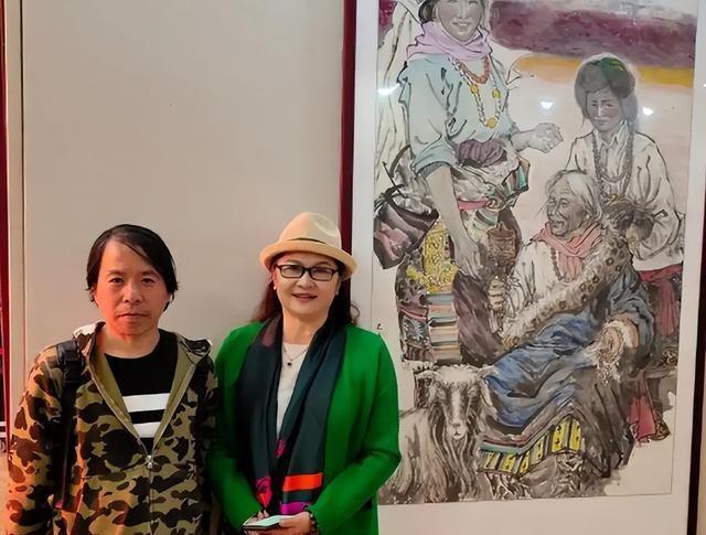 她是天生丽质的美女演员，嫁给军委副主席之子，离婚后成知名画家