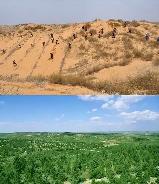 中国发明高效率“吞沙巨兽”，一天吞噬沙漠40亩，已在甘肃使用