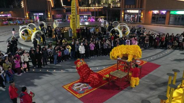 舞狮、巡游、花灯、游船……洈水元宵，圆满收场！