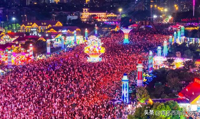 第35届青岛国际啤酒节在青岛西海岸新区开幕！
