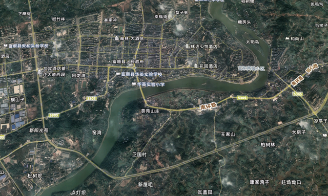【川南F4】豆花之城千年富顺的环城路和二环路