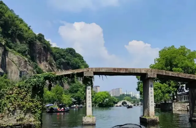 浙江古桥之绍兴霞川桥——古女儿国，西游胜景