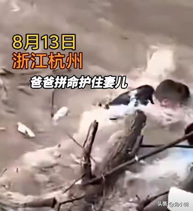 一家四口钱塘江翻栏观潮被卷走：侥幸抓住枯木活命，有人拍下全程