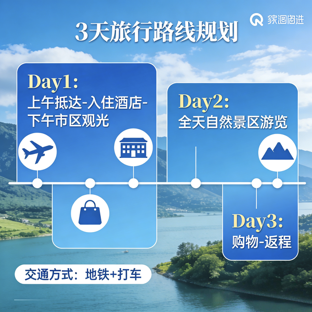 旅行攻略万能模板！订酒店、避坑、路线规划全搞定，照着走不踩雷