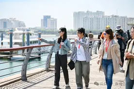 媒体大咖、网络名人同行，感受日照体育旅游魅力！图片
