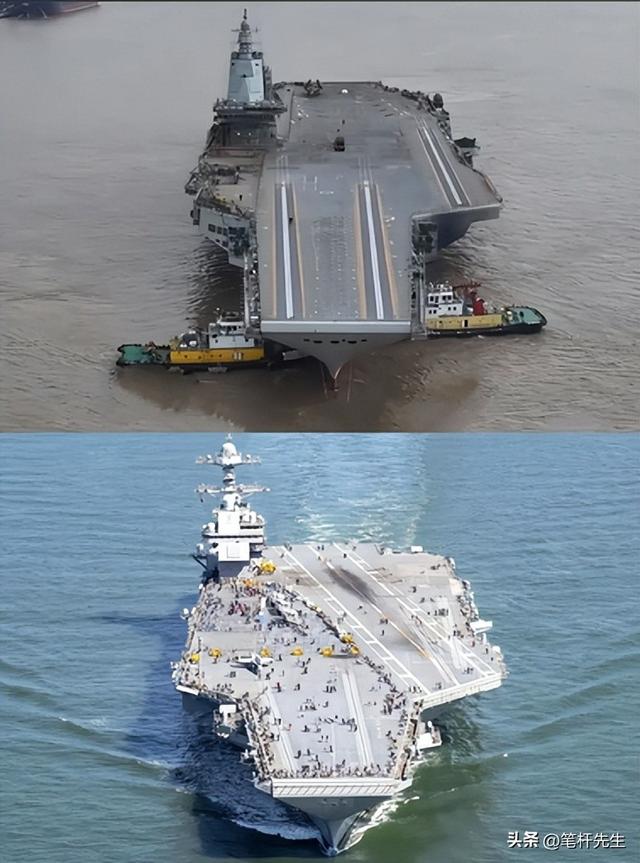 福建舰正式入列！中国弹射航母守护和平，福特号却剑指委内瑞拉