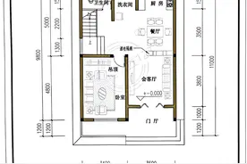 极小70平（7米*10米）自建房平面方案，周末奉送！图片