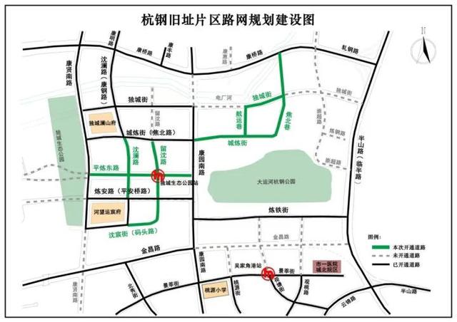周末去杭钢公园玩，可以坐地铁了！4号线独城生态公园站来了