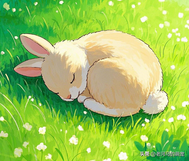 小兔子睡姿大揭秘！快来看看你家的宝贝有吗？