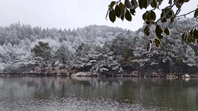 绝美！泰宁峨嵋峰变身冰雪王国，每一帧都是壁纸→