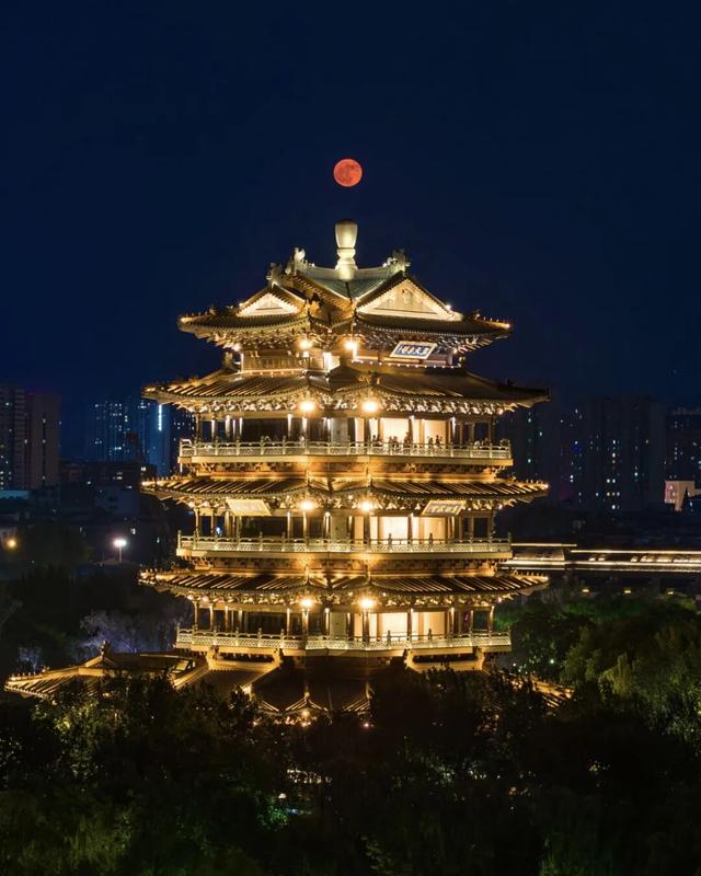 今晚，山东的月色真美