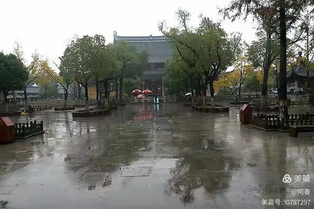 雨中看姑苏