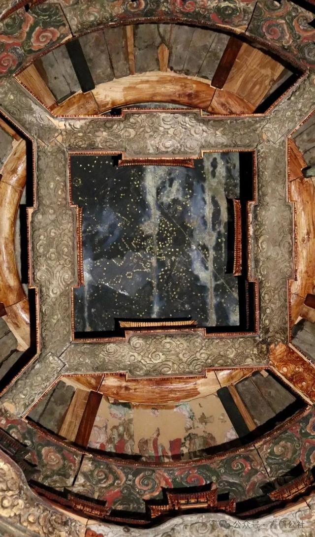 北京古建博物馆，放大10倍看细节，隆福寺藻井藏着多少秘密与奇迹