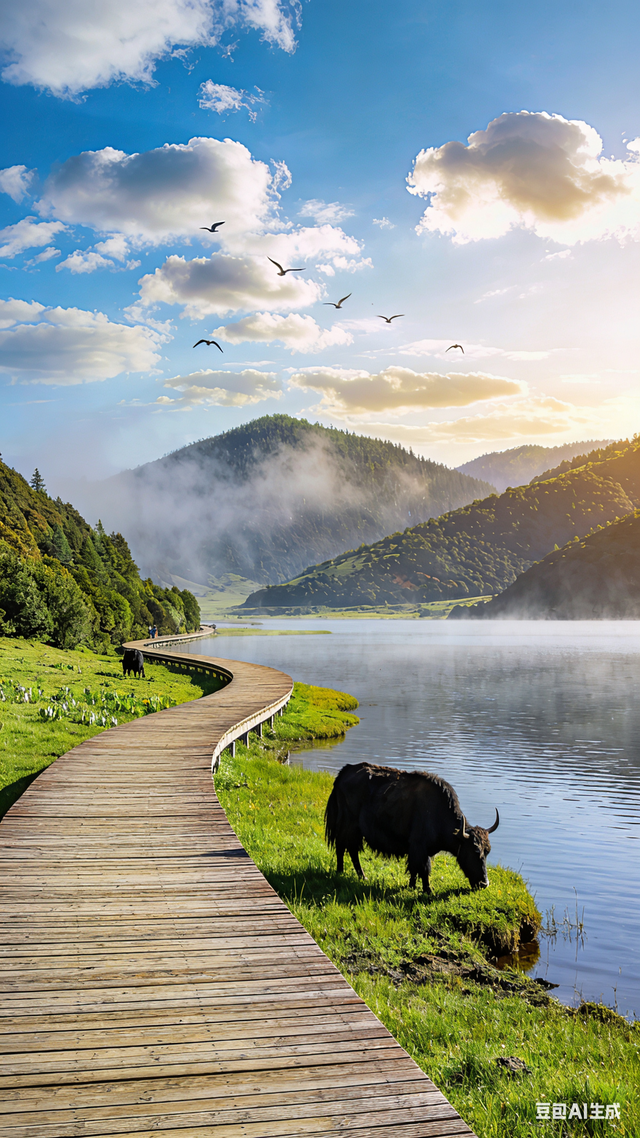 无双道龙赵小荣游记《 一笔祥龙行天下 》（一四四）普达措国家公园