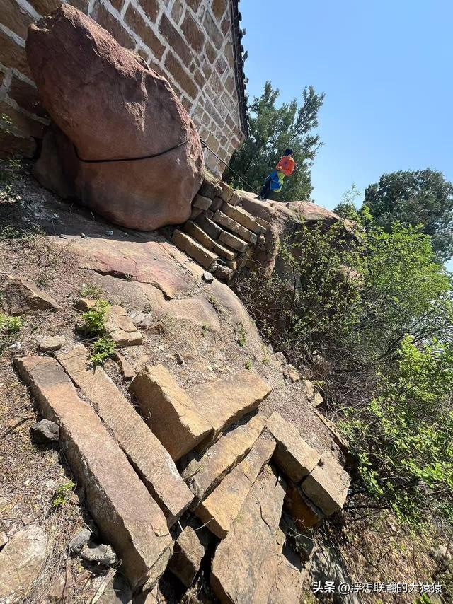 这回去莱芜爬山，目的地：永宁崮，却误打误撞又进了大舟院