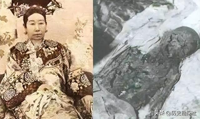 1928年，慈禧尸体被孙殿英的士兵侮辱后，尸体上为何长满白毛？