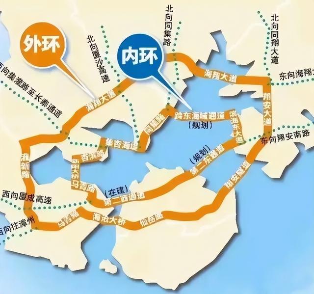 厦门嘉庚大桥，全长21公里，总投资156亿，厦门第9座超大跨海大桥