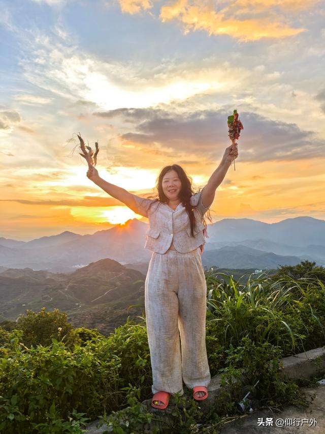 饶平朱湖顶露营