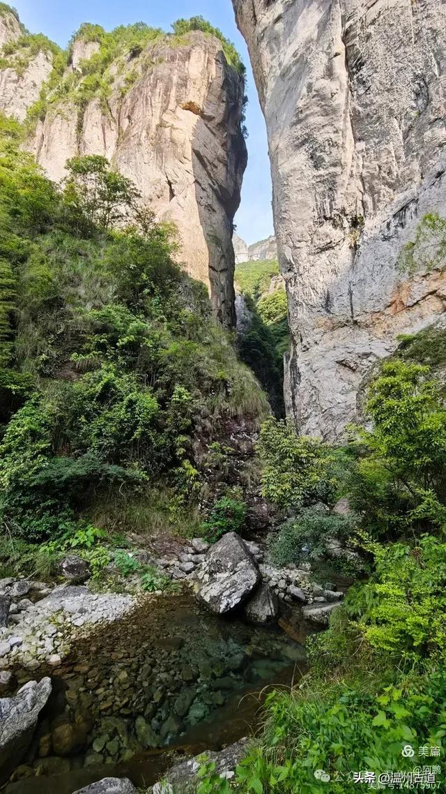 雁荡山百岗尖显胜门穿越,这条风光绝美的经典徒步线路你可去过