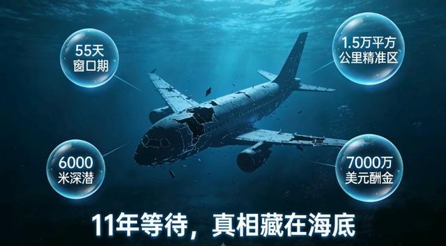 11年等一场真相！马航MH370重启55天搜救，找不到不收费？