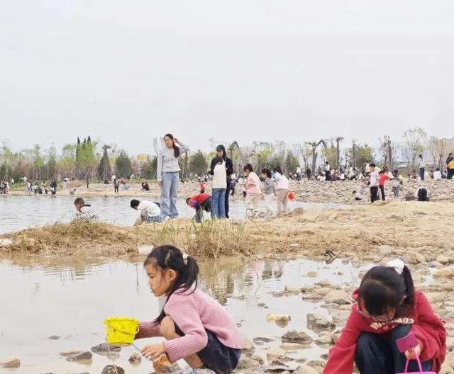 运城市中心藏了一片“海”!走,带你去看治愈系沙滩