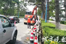 长春南湖大路、硅谷大街、长春大街等道路维修图片