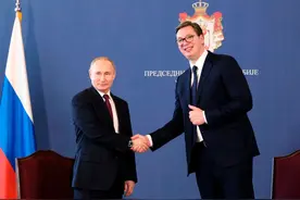 乌克兰收到塞尔维亚巨额军火，西方给的，武契奇：我管不了图片