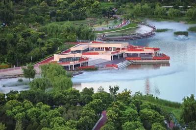 芳林缀满城 太原正向着公园城市华美转身