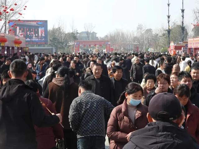 精彩纷呈!大年初三,运城各大景区车水马龙!