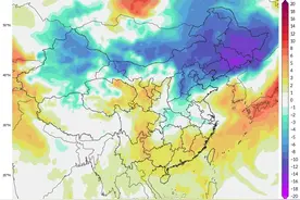 西伯利亚蓝色涡旋出击，两波冷空气排队南下！预报：降温都寒潮级图片