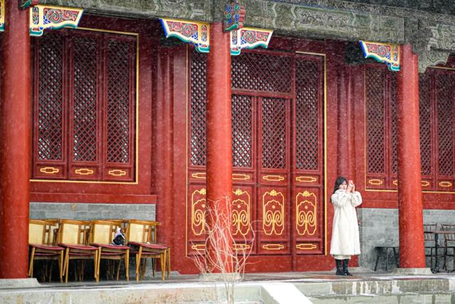 下了!下了!快来东城赏雪吧!