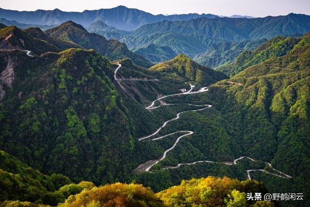 天堑变通途：穿梭于群峰之间的宝鸡秦岭18道拐