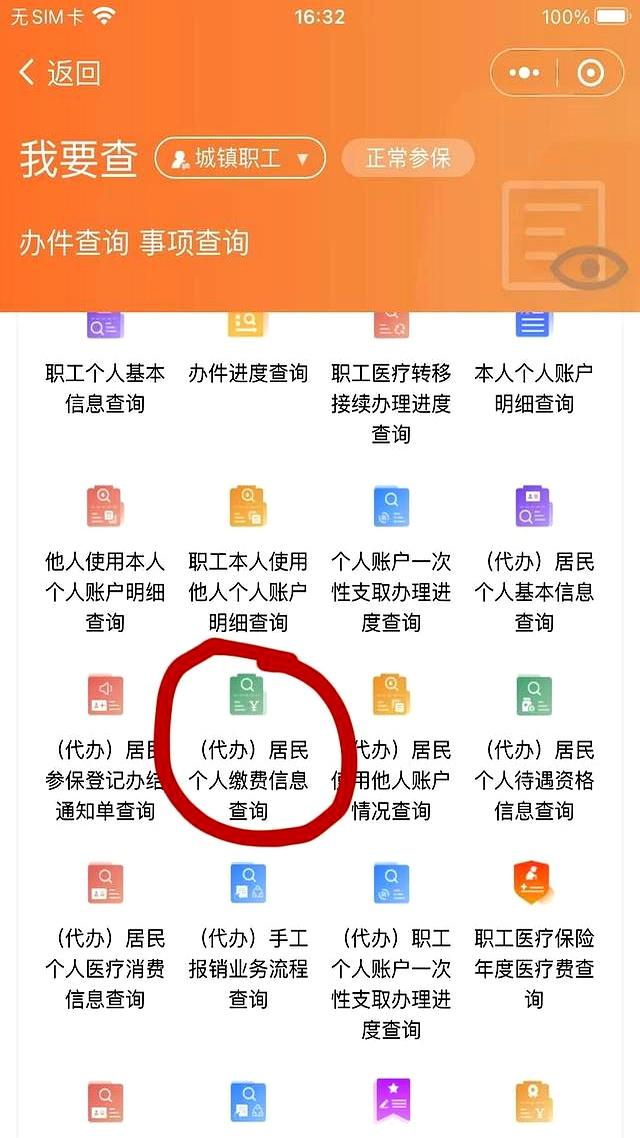 北京城乡居民医保缴费记录查询方法（一老一小）