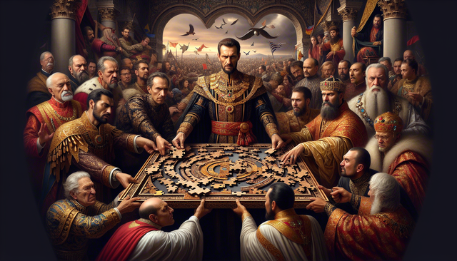 统一天下很容易？先看这位把拼图拼好却忘了收盒子的皇帝！