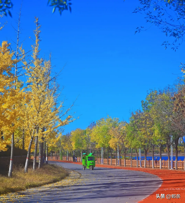 武安洺湖的初冬超治愈