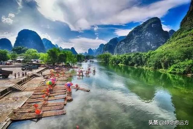 退休后跟着儿子到广西桂林生活了一年，说实话我羡慕这的生活了