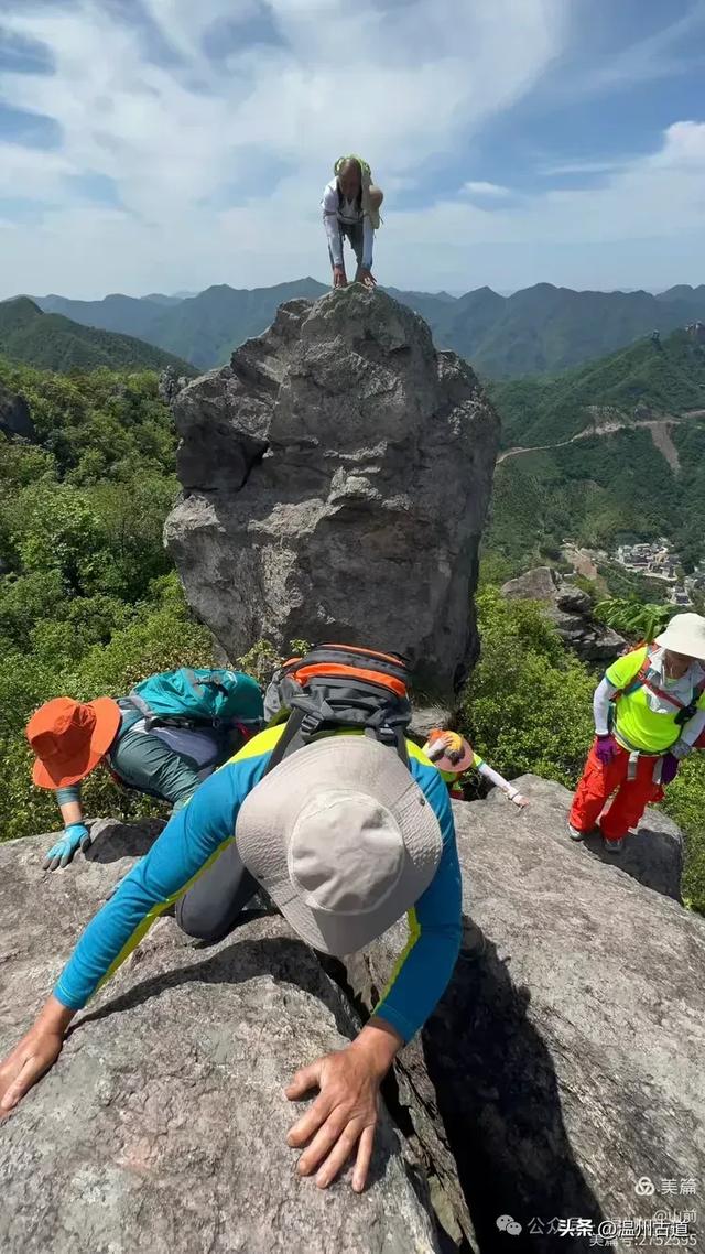 走浙江三县市交界的千年古道,赏亿年奇石美女峰!
