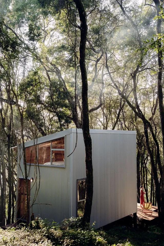 35㎡的森林拥抱，沉浸式短住秘境小屋