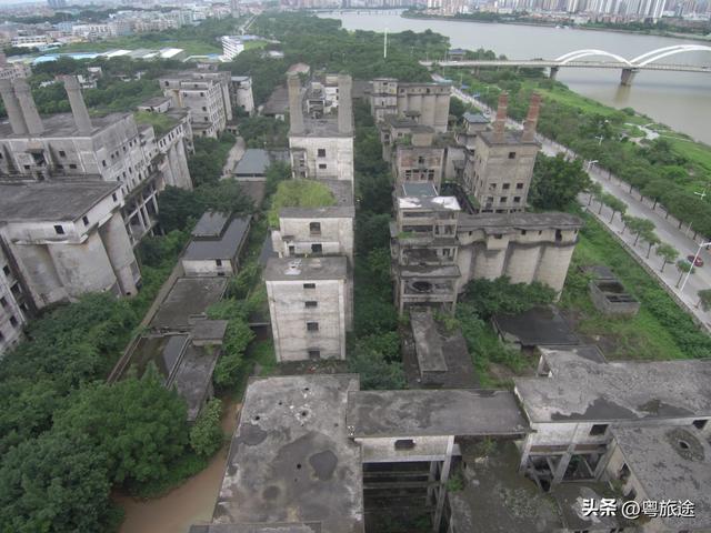 东莞：东江水泥厂，早已荒弃多年，成为一片废墟