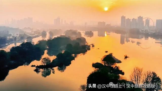 汉中清晨的“流动水墨画”，美成冬日限定仙境！