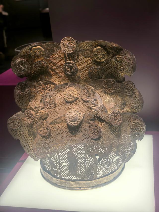 通辽没看到原来在内蒙古博物院，镇馆之宝陈国公主金面罩长啥样？