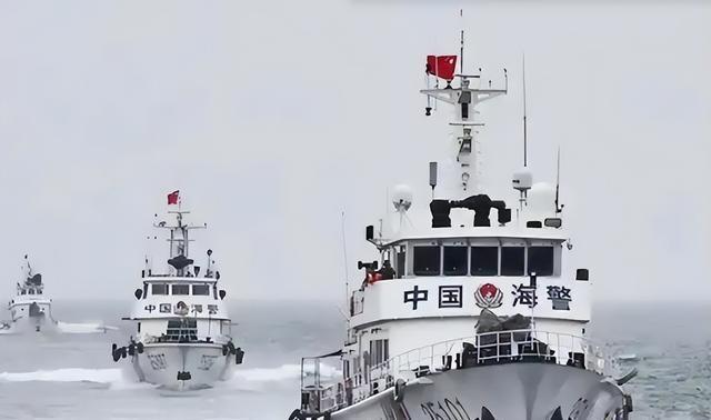 中方舰艇编队刚进钓鱼岛，日本就动手了，不到24小时，美军也下场