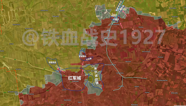 俄军夺占康斯坦丁诺夫卡以北所有高地
