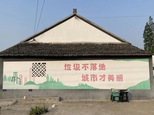 现场实拍界牌镇张家埭村，村景好美