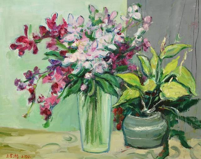 “心境四季——王忻、杨学光、刘桢、王军香油画作品展”开幕