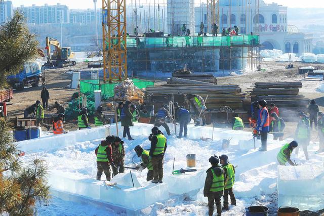 热雪沸腾 相约吉林｜长春冰雪新天地开窖记：8万立方米“翠冰”的跨季之旅