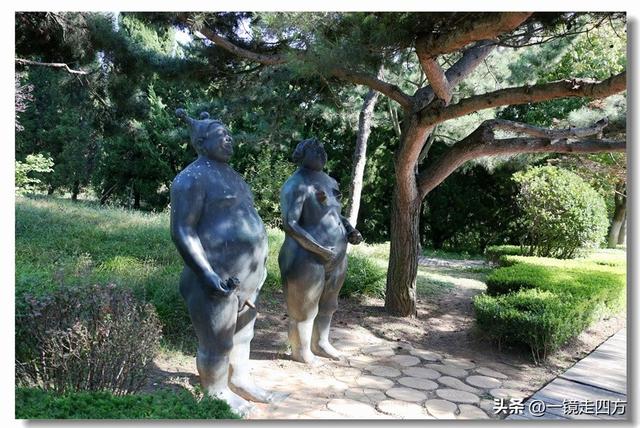 大连滨海路终点的海之韵公园