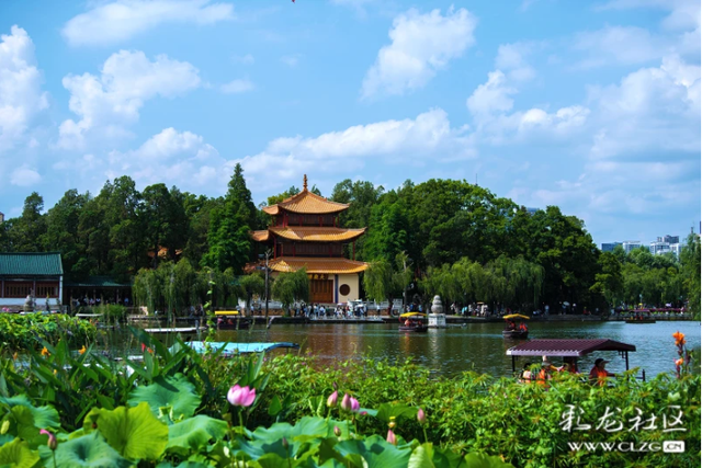 初夏的大观楼