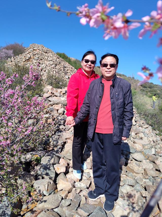 宣化红一师战友军嫂青边口长城赏花照片集